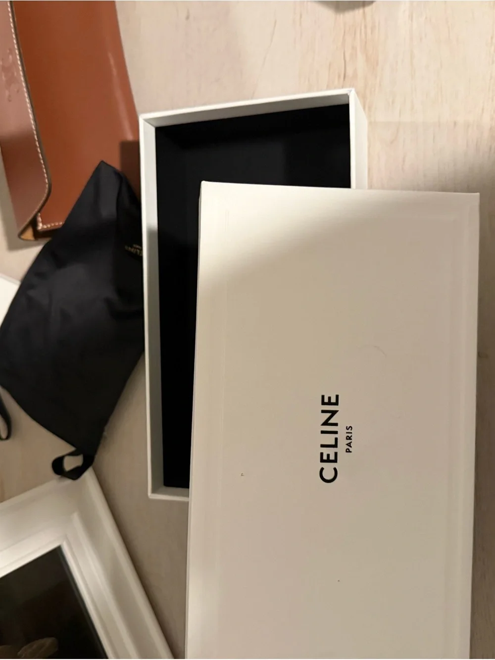 Celine Mauve Cat-Eye Sunglasses with Brown Case - Picture 7 of 12